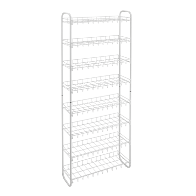 Metaltex shoe schoenenrek 8 etages 64x23x165 cm wit
