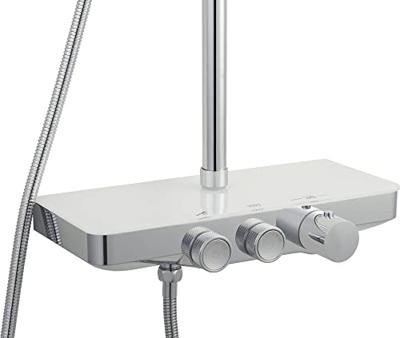 Saqu Total Control regendoucheset met 3 straalsoorten en planchet Ø30cm chroom