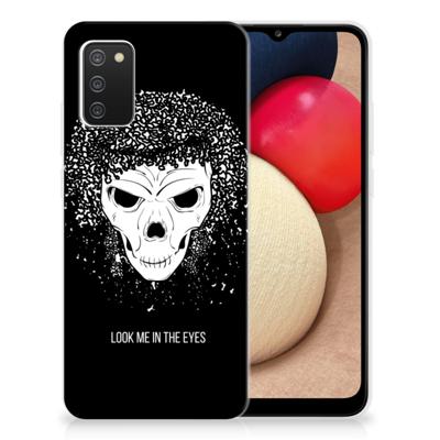 Silicone Back Case Samsung Galaxy A02s Skull Hair Silicone Back Case Samsung Galaxy A02s Skull Hair