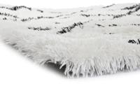 Tapijt DKD Home Decor 160 x 230 x 5 cm Polyester Wit Ruiten - thumbnail