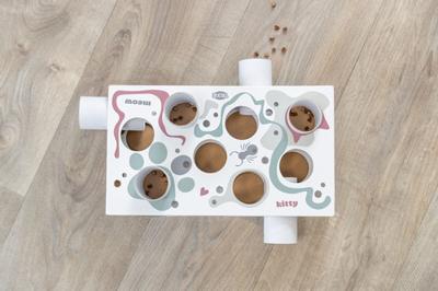 Trixie cat activity paws&apos;n&apos;treats box karton