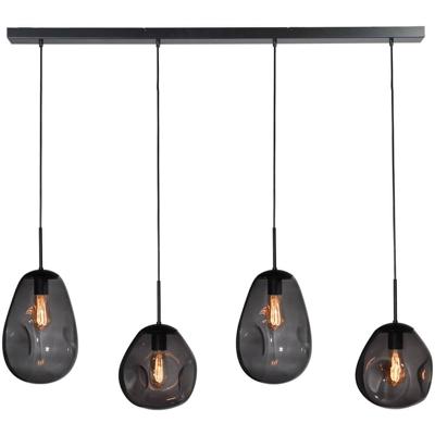 Masterlight HanglampLava 4x smoke glas - 2761-05-130-4-05-12