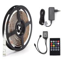 LED Strip Set Muziek Sync - Aigi Stippi - 3 Meter - 5050-30 - RGB - Waterdicht IP65 - Afstandsbediening - 12V - thumbnail