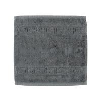 Cawö Cawö Noblesse Uni Gezichtsdoekje Antraciet - thumbnail
