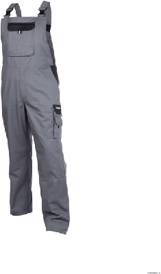 DASSY amerikaanse overall calais p/k wit/grijs 54 DASSY amerikaanse overall calais p/k wit/grijs 54