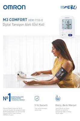 Omron M3 Comfort Bovenarm Automatisch 2 gebruiker(s)