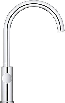 Grohe Red 3-in-1 kokendwaterkraan met C-uitloop en combi boiler chroom