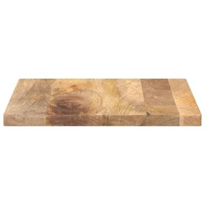 Tafelblad vierkant 60x60x2,5 cm massief mangohout