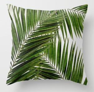 Tropische planten kussen zaak polyester decoratieve kussenslopen groene bladeren gooien kussen cover Square 45CM x45CM (24) Tropische planten kussen zaak polyester decoratieve kussenslopen groene bladeren gooien kussen cover Square 45CM x45CM (24)