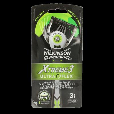 Wilkinson Extreme3 ultraflex mesjes 3 Stuks Wilkinson Extreme3 ultraflex mesjes 3 Stuks