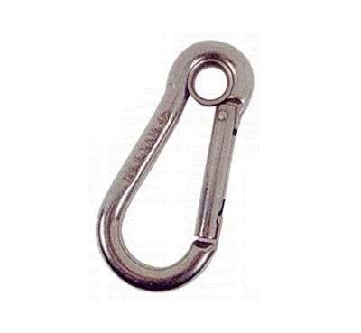 GS71330B - GESLOTEN KARABIJNHAAK 10MM. KL (10 stuks)