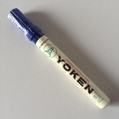 Stift Yoken No. 10 blauw ronde punt
