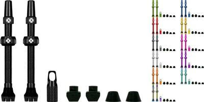 Muc-Off tubeless ventiel set 44mm zwart