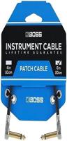 Boss BPC-8 patchkabel met Slimline pancake pluggen 20cm - thumbnail