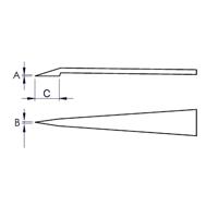 Knipex ESD Kunststofpincet | 115 mm Lengte - 92 09 02 ESD - thumbnail