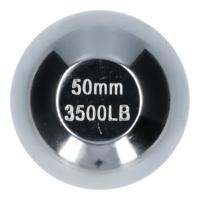 Carpoint schroefkogel ø50 mm - 1500 kg - met contramoer - staal - voor caravan, tractor & heftruck - universeel - thumbnail