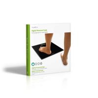 Nedis PESC500BK Personenweegschaal Digitaal Zwart Gehard Glas Max. 150 Kg - thumbnail