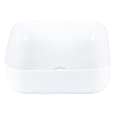 Waskom Differnz Guido Vierkant 39x39x14.5 cm Keramiek Wit Waskom Differnz Guido Vierkant 39x39x14.5 cm Keramiek Wit