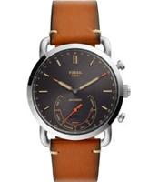 Horlogeband Fossil FTW1175 Leder Bruin 22mm - thumbnail