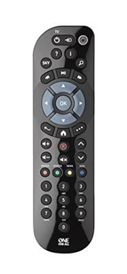 One For All URC 1635 Sky Receiver Afstandsbediening Zwart
