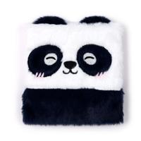 Adoramals Panda Fluffig Notitieboekje - thumbnail