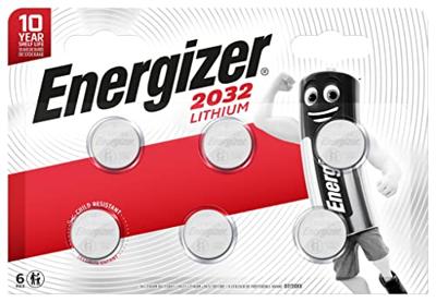 Energizer CR2032 Lithium Wegwerp Specialiteit Batterij 6 stuks - thumbnail