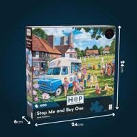 Checking the Line Puzzel 1000 stukjes - thumbnail