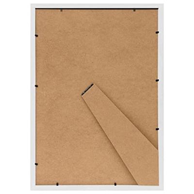 VidaXL Fotolijsten 3 st voor tafel 15x21 cm mdf wit