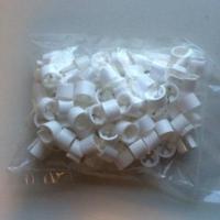 Minimarker onbedrukt wit 100 stuks - thumbnail