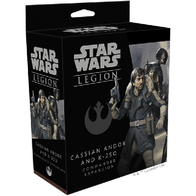 Star Wars: Legion - Cassian Andor and K-2SO Commander Expansion Star Wars: Legion - Cassian Andor and K-2SO Commander Expansion
