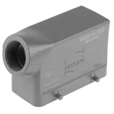 Afdekkap Han® 16B-gs-21 09300161520 HARTING 1 stuk(s) Piece