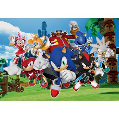 Clementoni legpuzzel sonic, 104st.