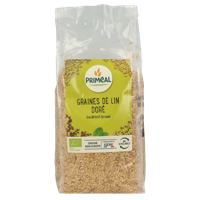Primeal Lijnzaad goudblond bio 500 Gram - thumbnail