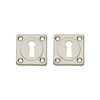 Intersteel Set van 2 sleutelrozettenTira vierkant nikkel mat - 0019.318386 - thumbnail