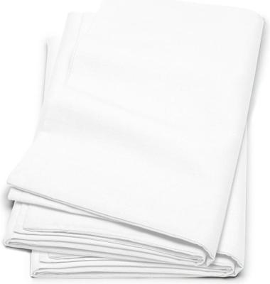 Cinderella kussensloop molton 60x70 cm white met rits 2 stuks