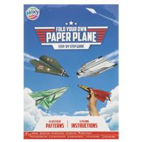 Creative Craft Group Papieren vliegtuigjes vouwen, 24st. - thumbnail
