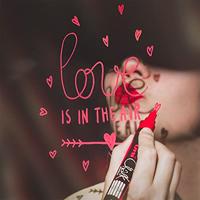 Uni-ball krijtmarker, ronde punt 1,8 - 2,5 mm, etui van 8 stuks, assorti - thumbnail