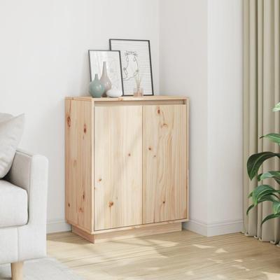 Dressoir 60x34x75 cm massief grenenhout