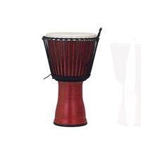 Pearl PBJVR-12/699 Rope Tuned djembe Molten Scarlet 12 inch - thumbnail