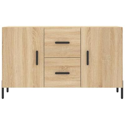 Dressoir 100x36x60 cm bewerkt hout sonoma eikenkleurig Dressoir 100x36x60 cm bewerkt hout sonoma eikenkleurig