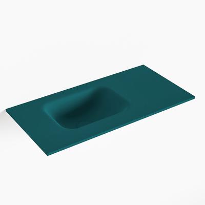 MONDIAZ LEX Smag solid surface inleg wastafel voor toiletmeubel 60cm. Positie wasbak links MONDIAZ LEX Smag solid surface inleg wastafel voor toiletmeubel 60cm. Positie wasbak links