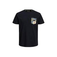 JACK & JONES JUNIOR T-shirt Pock met printopdruk zwart - thumbnail
