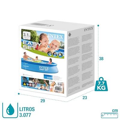 Opblaaszwembad Intex Easy Set 3077 l Rond (305 x 61 cm) - thumbnail