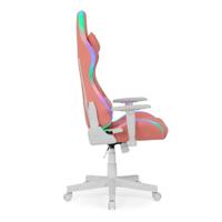 Ranqer Halo gamestoel RGB / LED roze - thumbnail