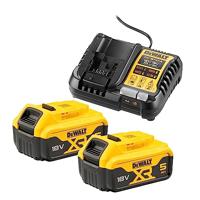 DEWALT DCB1104P2-QW DCB1104P2 Gereedschapsaccu 18 V 5 Ah Li-ion - thumbnail