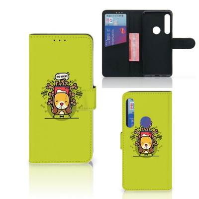 Motorola One Action Leuk Hoesje Doggy Biscuit Motorola One Action Leuk Hoesje Doggy Biscuit