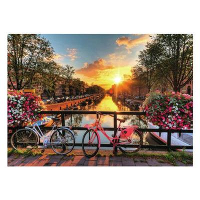 Ravensburger puzzel fietsen in Amsterdam - 1000 stukjes
