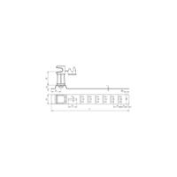 DEHN DLH US 8 H36 L205 GR V2A Overspanningsveilige montageset 1 stuk(s) - thumbnail