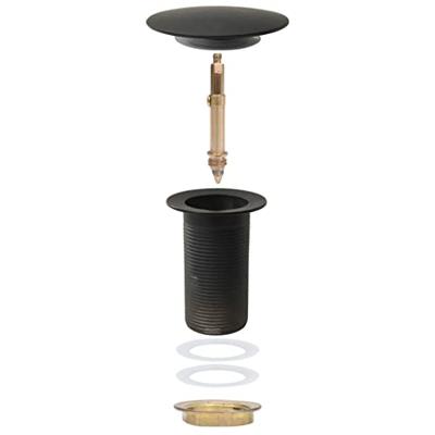 VidaXL Afvoer pop-up zonder overloop 6,4x6,4x9,1 cm grijs VidaXL Afvoer pop-up zonder overloop 6,4x6,4x9,1 cm grijs