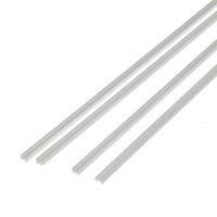 Polystereen U-profiel (l x b x h) 350 x 0.94 x 1.5 mm 4 stuk(s) - thumbnail